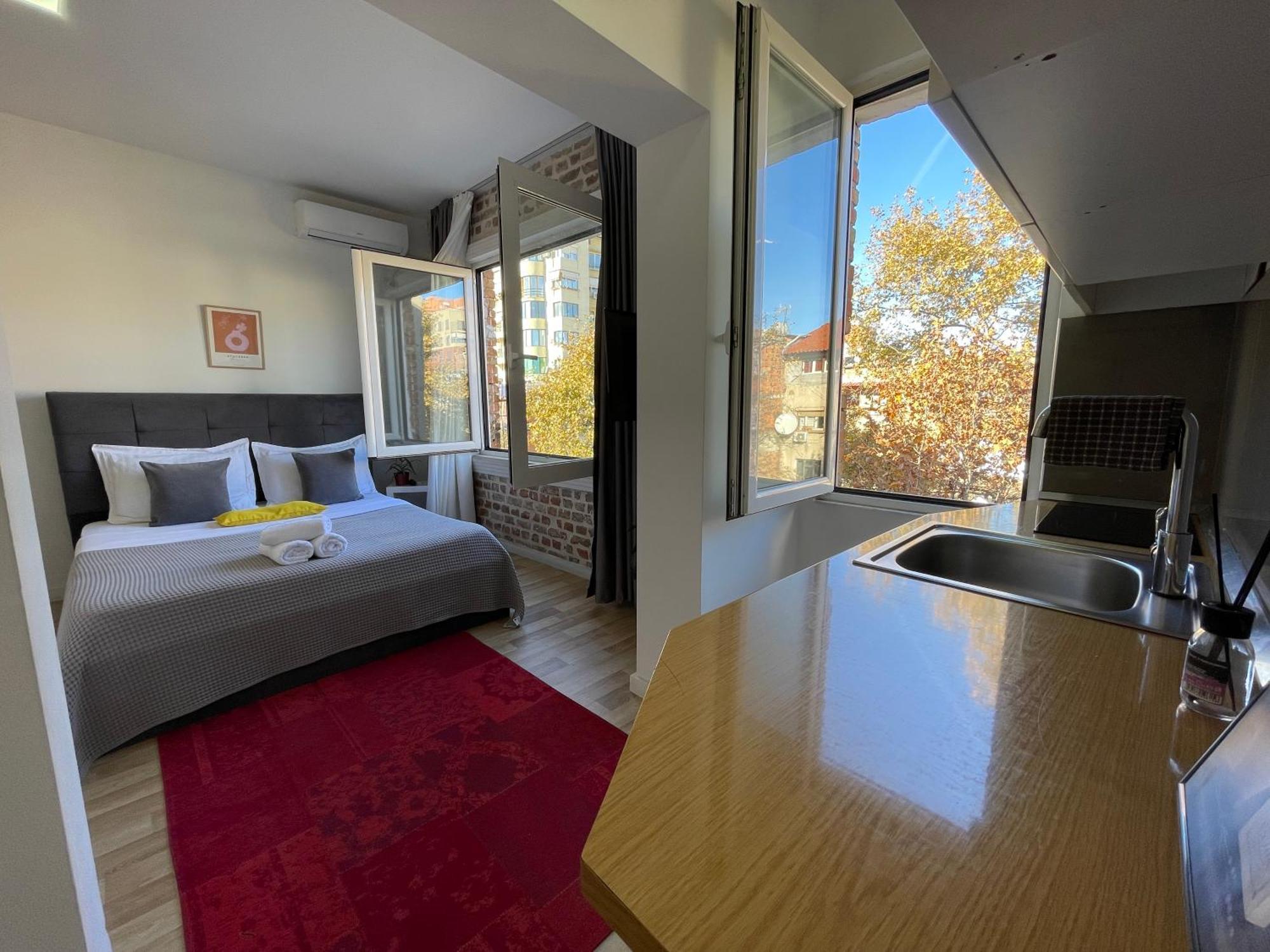 טיראנה Bricks Studio Apartments מראה חיצוני תמונה